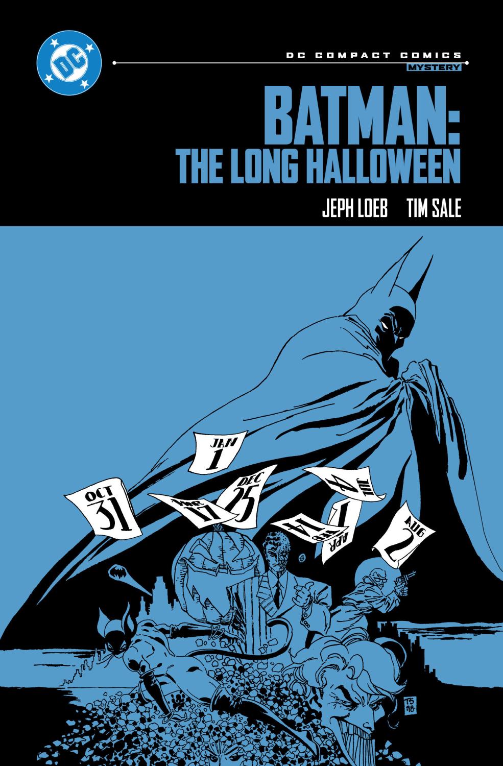 BATMAN THE LONG HALLOWEEN TP (DC COMPACT COMICS EDITION) cover image